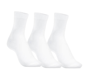 White Crew Socks