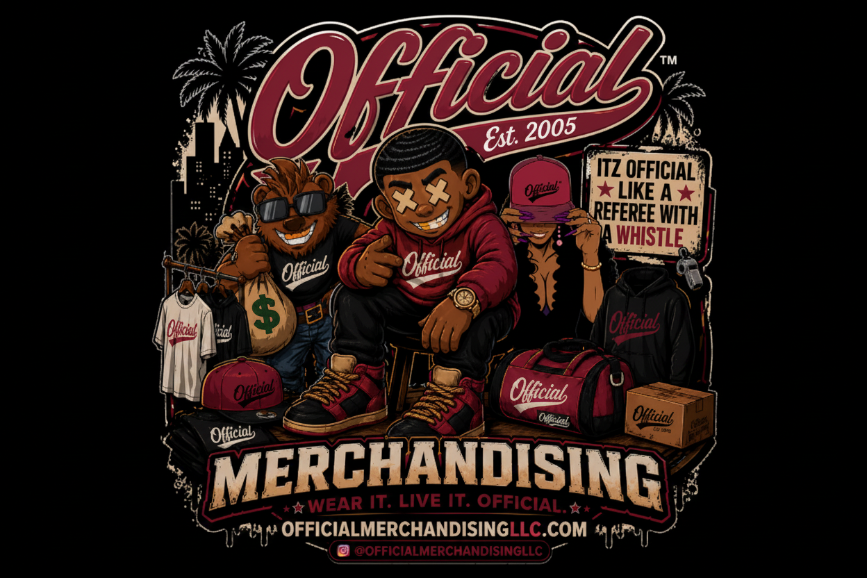 Official Merchandising Hero Banner